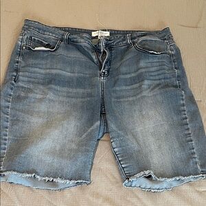 Lane Bryant Blue Jean Shorts